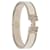 Bracelet Hermès Clic H étroit en émail blanc PM  - vue 4