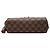 Borsa Louis Vuitton Damier Ebene Croisette marrone - vista 3