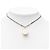 Collana con pendente Chanel CC in argento, ottone e resina - vista 5