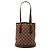Bucket Borsa a secchiello Marais Damier Ebene marrone Louis Vuitton
