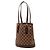 Bucket Borsa a secchiello Marais Damier Ebene marrone Louis Vuitton - vista 2