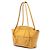 Borsa Bottega Veneta Small Goatskin Maxi Intrecciato Arco Gialla Giallo - vista 2