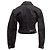 Thierry Mugler Jeansjacke aus Bio-Baumwolle mit Color-Blocking in Hellblau und Schwarz Größe FR 38 - Ansicht 4