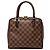 Borsa Louis Vuitton Damier Ebene Brera Marrone