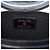 Clutch Vanity redonda em pele de cordeiro acolchoada Chanel CC preta com corrente - vista 5