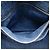 Borsa Prada in denim Canapa blu con logo - vista 5