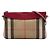 Burberry House Check Canvas Derby Peyton Umhängetasche Braun