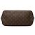 Bolso Tote Louis Vuitton Monogram Neverfull MM marrón Castaño - vista 3