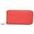 Cartera larga Hermès Epsom Azap roja