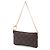 Borsa a Spalla Louis Vuitton Monogram Pochette Milla MM Marrone - vista 2