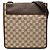 Borsa a tracolla Gucci GG Canvas beige
