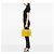 Tote doppio in pelle Saffiano giallo Prada - vista 6