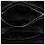 Clutch Chanel in pelle d'agnello nera con emblema Globe Nero - vista 4