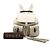 Bamboo Mochila Gucci de cuero blanco con borla de bambú - vista 9