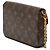 Borsa a tracolla Louis Vuitton Monogram Pochette Felicie marrone - vista 2