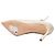 Escarpins à bout pointu et bride à la cheville à paillettes dorés Manolo Blahnik Taille 40 - vue 5