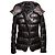 Chaqueta acolchada con capucha de cuero negro Tom Ford Talla IT 40 - vista 2