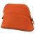 Orange Hermès Mini Canvas Bolide Pouch - Ansicht 2