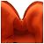 Orange Hermès Mini Canvas Bolide Pouch - Ansicht 6