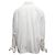 Top blanco Chanel de manga larga con lazo en el cuello y abotonado Talla FR 36 - vista 5