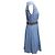 Ärmelloses blaues Prada Mini-Kleid Größe IT 46 - Ansicht 3