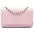 Wallet On Chain Bolsa transversal crossbody Chanel CC Caviar rosa