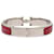 Pulseira Hermès Narrow Enamel Clic H PM Brincos de Festa Vermelho  - vista 3