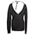 Rückenfreier Strickpullover Schwarz Prada Größe IT 42  - Ansicht 3