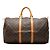 Borsa da viaggio Louis Vuitton Monogram Keepall 50 marrone
