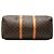 Borsa da viaggio Louis Vuitton Monogram Keepall 50 marrone - vista 3