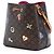 Borsa a secchiello Louis Vuitton Monogram Love Lock Neonoe MM marrone - vista 2