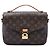 Borsa Louis Vuitton Monogram Pochette Metis marrone