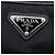 Borsa Tote Convertible Prada Saffiano Trimmed Tessuto Nera Nero - vista 5