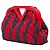Bolso Bottega Veneta Medium Boucle Tweed The Point Triangle Rojo - vista 2