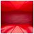 Bolso Bottega Veneta Medium Boucle Tweed The Point Triangle Rojo - vista 4