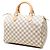 Borsa Boston Louis Vuitton Damier Azur bianca Speedy 30 Bianco - vista 2