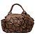 Borsa LOEWE Special Edition Woven Nappa Aire marrone