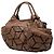 Borsa LOEWE Special Edition Woven Nappa Aire marrone - vista 2