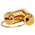 Louis Vuitton Gold Essential V Vergoldete Creolen Golden - Ansicht 3