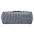 Borsa Shopper Chanel CC in tela a righe blu - vista 3