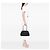 Borsa Bowling Chic Quilt in pelle di vitello iridescente nera Chanel Nero - vista 6