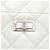Borsa Camera Reissue Chanel in caviar trapuntato grande bianca Bianco - vista 5