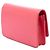 Wallet On Chain Borsa a tracolla con catena Chanel CC Caviar rosa - vista 2