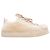 Chloé Low-Top-Sneaker aus Leder und Shearling in Creme Chloe Größe 36 Beige