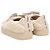 Chloé Low-Top-Sneaker aus Leder und Shearling in Creme Chloe Größe 36 Beige - Ansicht 4