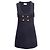 Céline Strick-Latzkleid Celine Navy Größe US S Blau