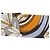 Foulard Twilly in seta bianco Hermès Le Jardin De La Maharani - vista 4