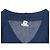 Hermès Top trasparente a maniche lunghe con scollo a V blu navy Hermes Taglia FR 38 - vista 4