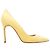 Décolleté a punta in scamosciato giallo chiaro Manolo Blahnik Taglia 39