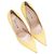 Décolleté a punta in scamosciato giallo chiaro Manolo Blahnik Taglia 39 - vista 2